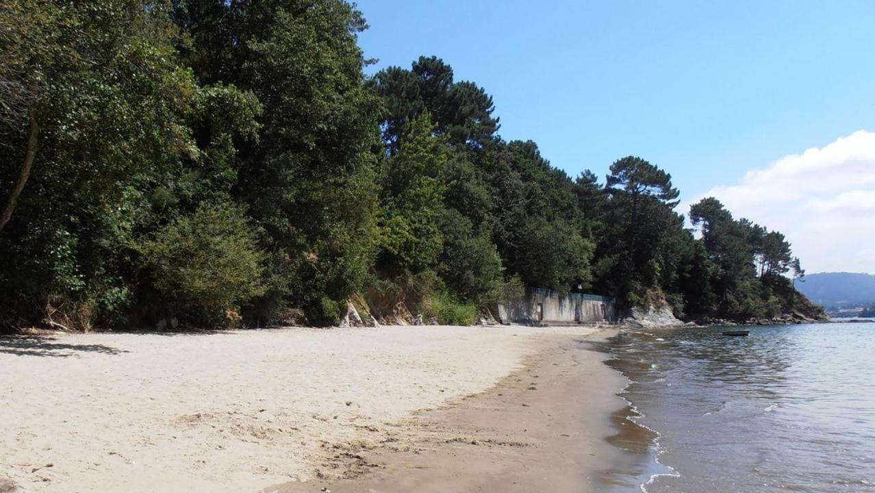 Vila Casa Con Jardin En La Playa De Almieiras Fene Exteriér fotografie